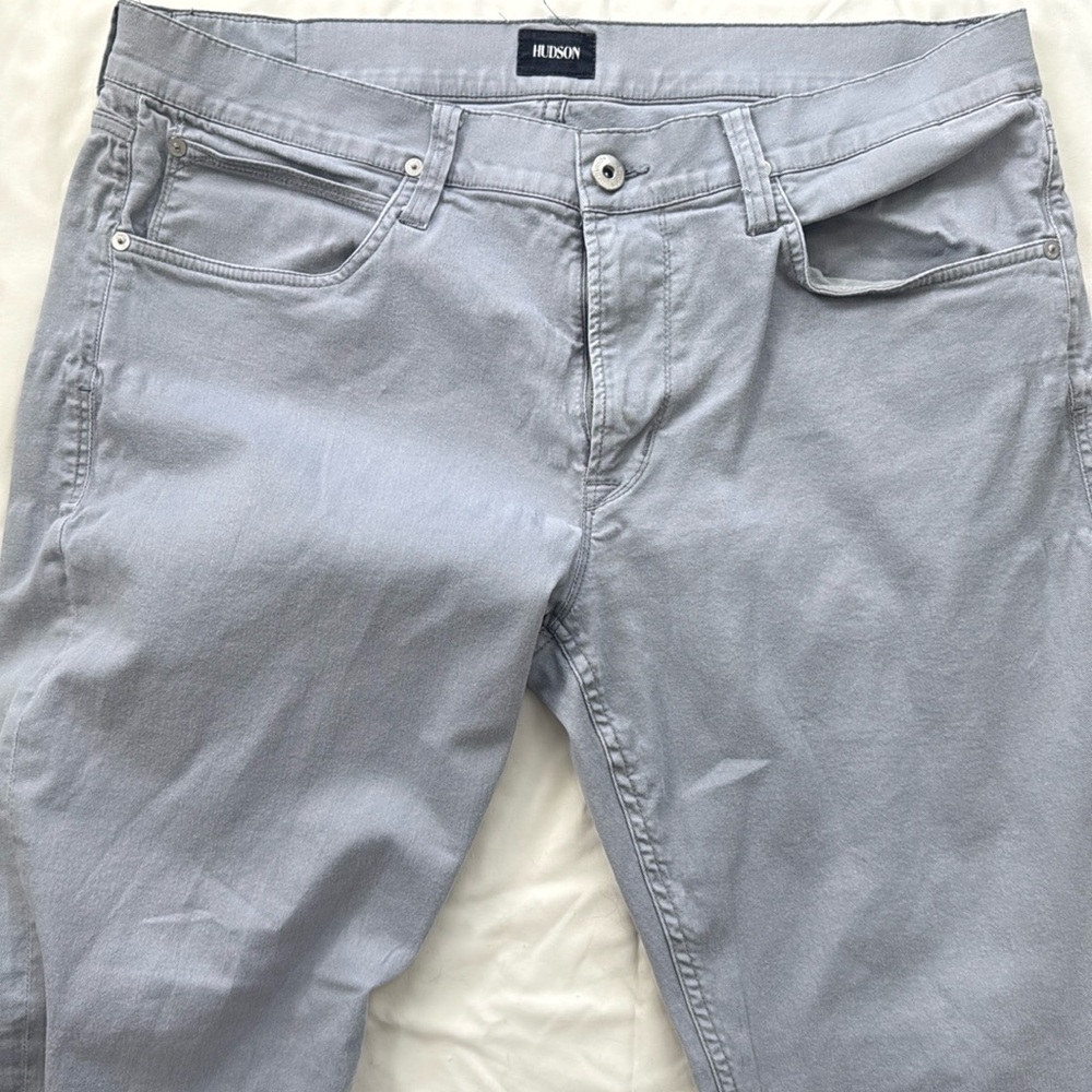 Men’s Hudson 38 Waist Byron 5 Pkt Straight Zip Fly